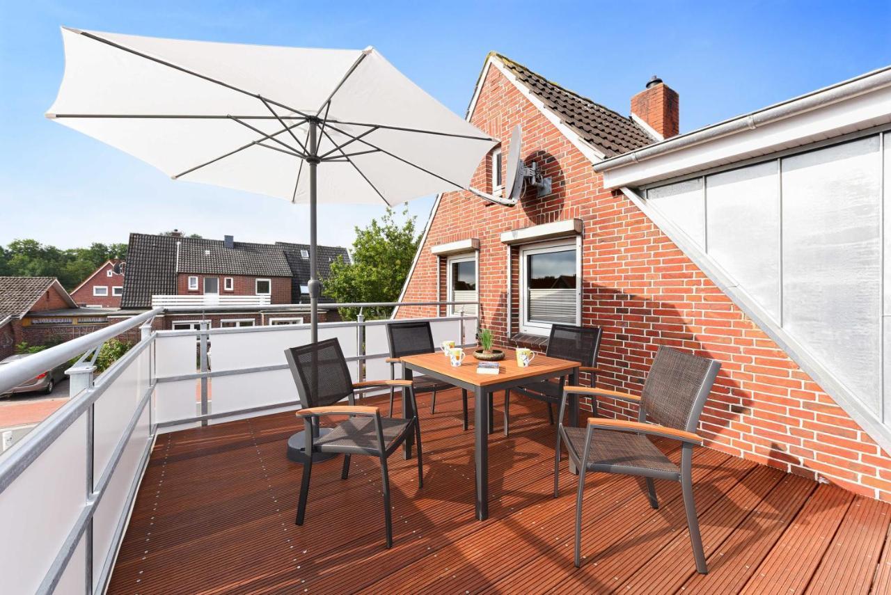 Ferienwohnung Teezeit นอยฮาร์ลิงเงอซีล ภายนอก รูปภาพ
